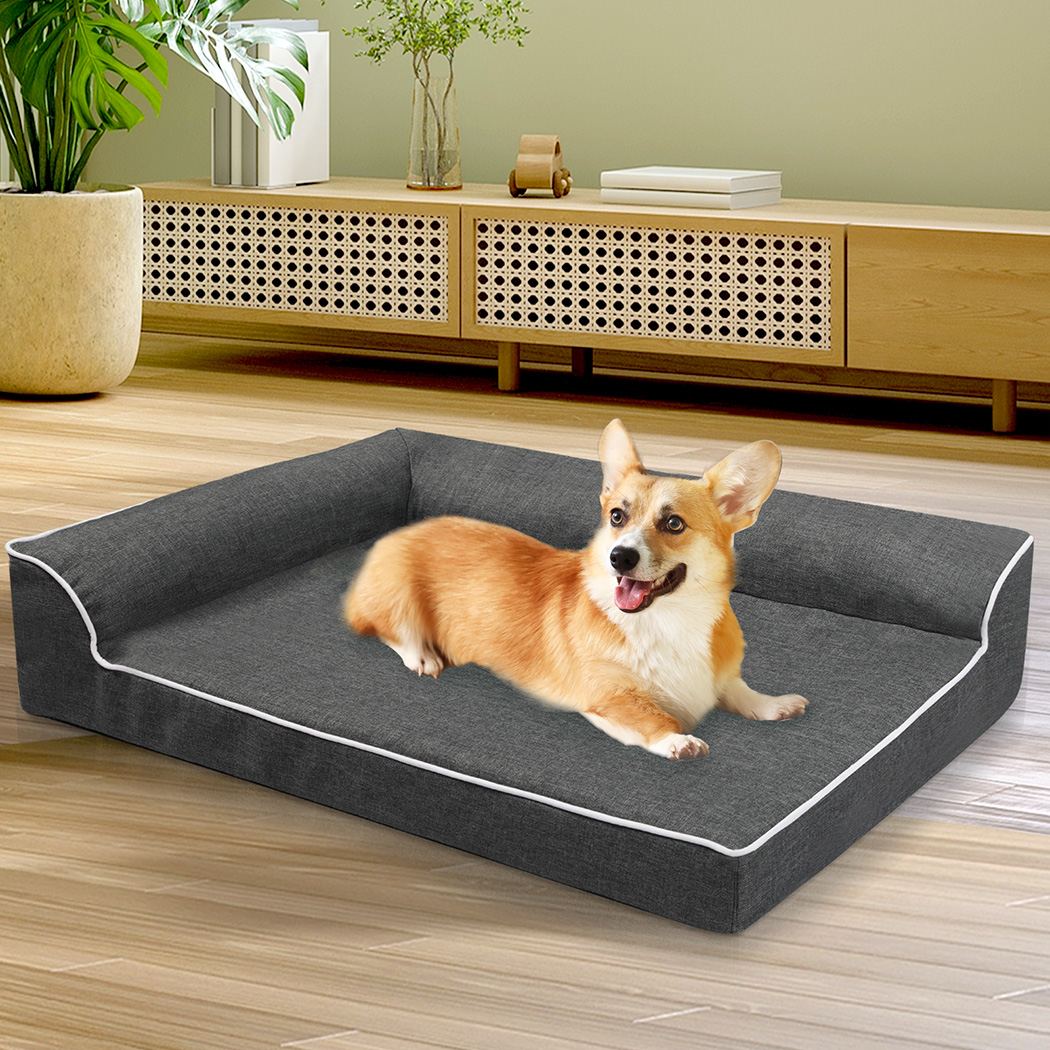 Pawz Orthopedic Dog Bed L Grey - Image 8